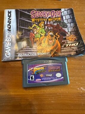 HQ Scooby-Doo! Mystery Mayhem Game Boy Advance Cartridge with Purple Label